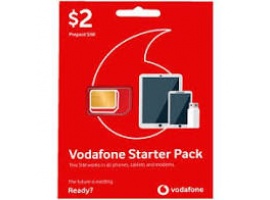 $2 Vodafone Prepaid Sim Pack