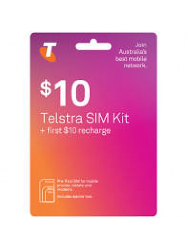 $10 Telstra Prepaid Sim Pack