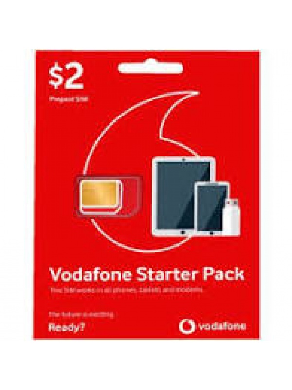 $2 Vodafone Prepaid Sim Pack