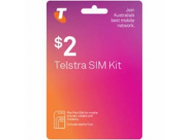 $2 Telstra Prepaid Sim Pack