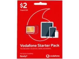 $2 Vodafone Prepaid Sim Pack